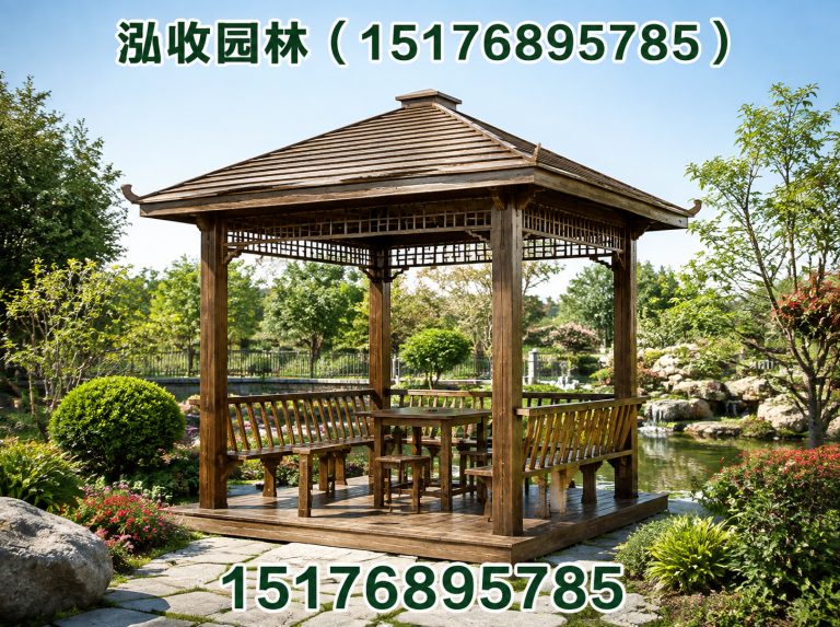 盘锦京津冀防腐木工程展示图